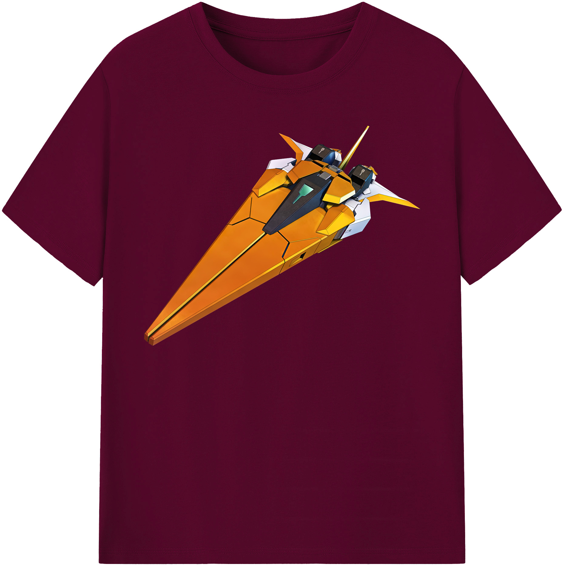 （画像用） 機動戦士ガンダム Mobile Suit Gundam レディースカジュアルプリントTシャツ（綿100％）